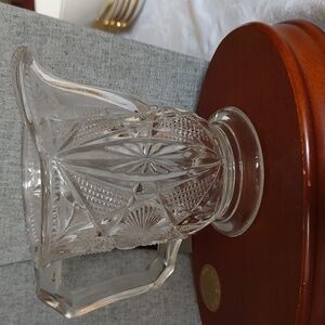 Two Pieces Vintage Glassware